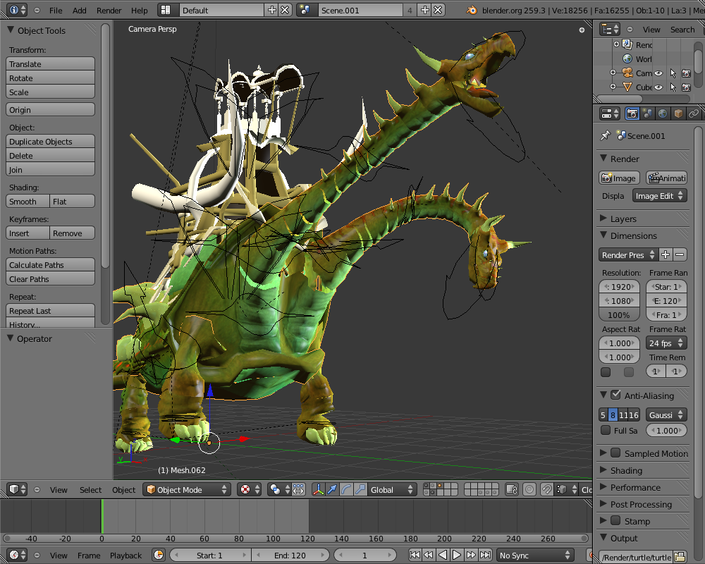 Blender 3D Computer Graphics Software screenshot Blender 3D Computer Graphics Software screenshot