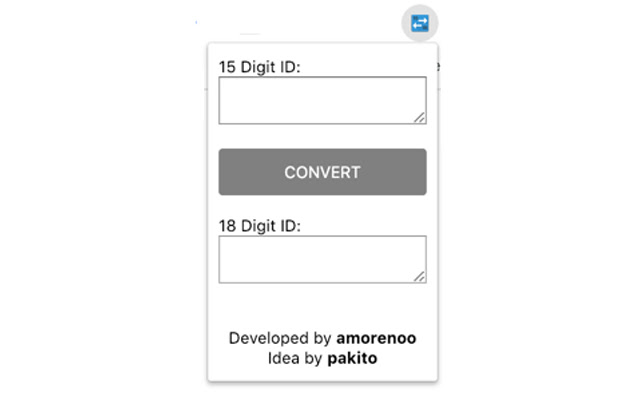 15 to 18 Digit ID Converter from Chrome web store to be run with OffiDocs Chromium online 15 to 18 Digit ID Converter from Chrome web store to be run with OffiDocs Chromium online