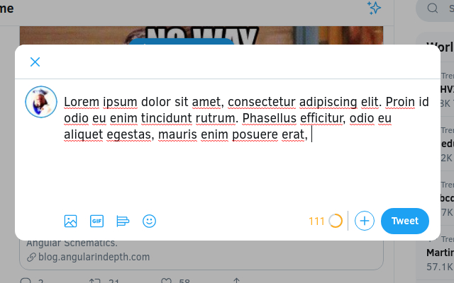 280 Twitter Counter from Chrome web store to be run with OffiDocs Chromium online 280 Twitter Counter from Chrome web store to be run with OffiDocs Chromium online