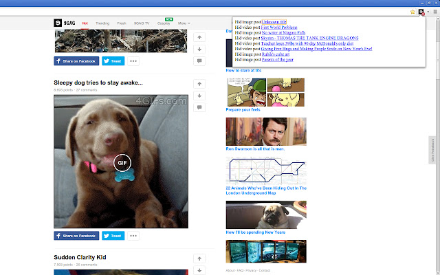 9GAG Hider from Chrome web store to be run with OffiDocs Chromium online 9GAG Hider from Chrome web store to be run with OffiDocs Chromium online