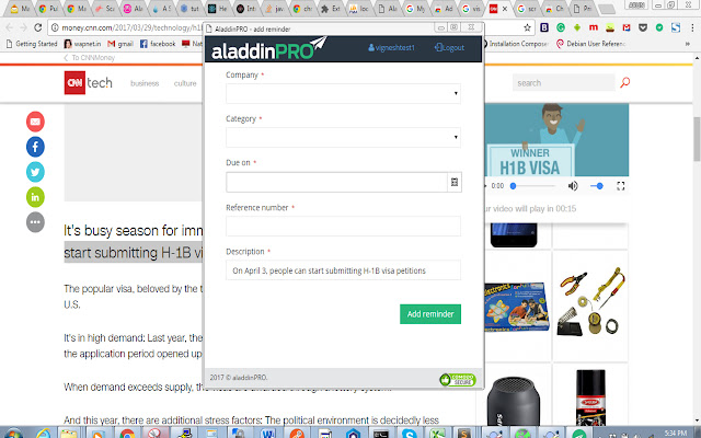 Add reminder from Chrome web store to be run with OffiDocs Chromium online Add reminder from Chrome web store to be run with OffiDocs Chromium online