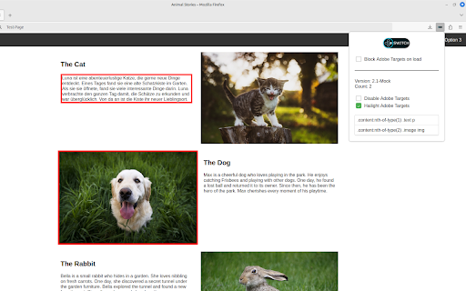 AdobeTargetSwitch from Chrome web store to be run with OffiDocs Chromium online AdobeTargetSwitch from Chrome web store to be run with OffiDocs Chromium online