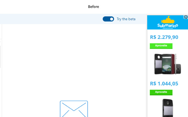 Ad remover for Outlook Beta from Chrome web store to be run with OffiDocs Chromium online Ad remover for Outlook Beta from Chrome web store to be run with OffiDocs Chromium online