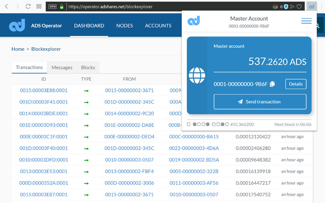 ADS Wallet from Chrome web store to be run with OffiDocs Chromium online ADS Wallet from Chrome web store to be run with OffiDocs Chromium online