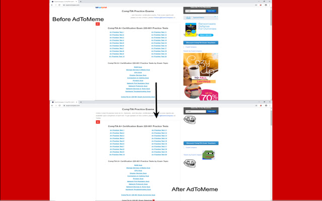 AdToMeme from Chrome web store to be run with OffiDocs Chromium online AdToMeme from Chrome web store to be run with OffiDocs Chromium online