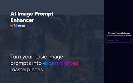 AI Image Prompt Enhancer from Chrome web store to be run with OffiDocs Chromium online AI Image Prompt Enhancer from Chrome web store to be run with OffiDocs Chromium online