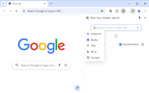 Aiso: Your sidebar search from Chrome web store to be run with OffiDocs Chromium online Aiso: Your sidebar search from Chrome web store to be run with OffiDocs Chromium online