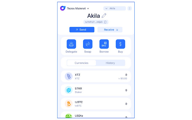 Akila Wallet from Chrome web store to be run with OffiDocs Chromium online Akila Wallet from Chrome web store to be run with OffiDocs Chromium online