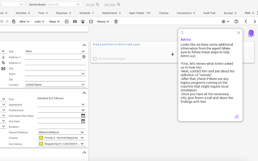 Alga AI Ticketing Assistant for MSPs from Chrome web store to be run with OffiDocs Chromium online Alga AI Ticketing Assistant for MSPs from Chrome web store to be run with OffiDocs Chromium online