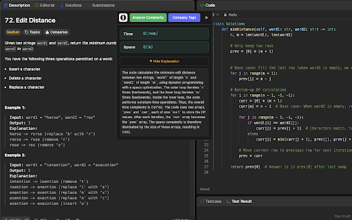 AlgoMeter AI: Big O Insights for LeetCode from Chrome web store to be run with OffiDocs Chromium online AlgoMeter AI: Big O Insights for LeetCode from Chrome web store to be run with OffiDocs Chromium online