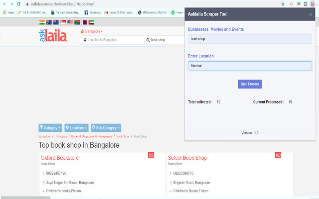 AL Scraper Tool from Chrome web store to be run with OffiDocs Chromium online AL Scraper Tool from Chrome web store to be run with OffiDocs Chromium online