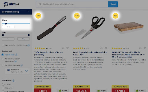 Alza Discount Filter from Chrome web store to be run with OffiDocs Chromium online Alza Discount Filter from Chrome web store to be run with OffiDocs Chromium online