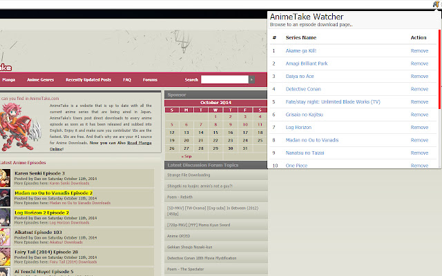 AnimeTake Watcher from Chrome web store to be run with OffiDocs Chromium online AnimeTake Watcher from Chrome web store to be run with OffiDocs Chromium online