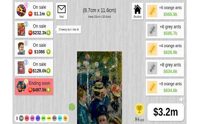 Ant Art Tycoon Unblocked 66 from Chrome web store to be run with OffiDocs Chromium online Ant Art Tycoon Unblocked 66 from Chrome web store to be run with OffiDocs Chromium online