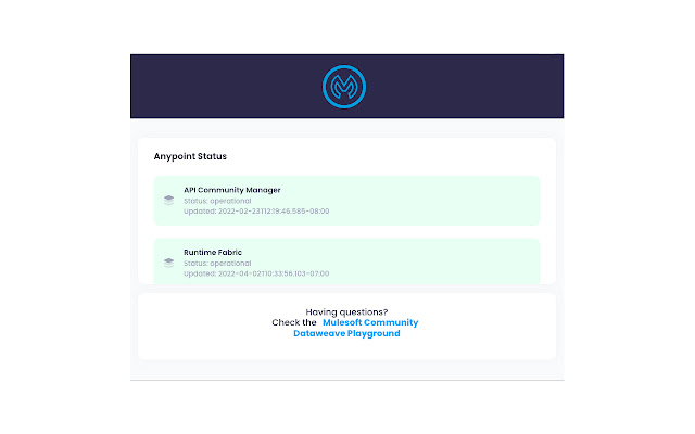 Anypoint Platform Chrome Extension from Chrome web store to be run with OffiDocs Chromium online Anypoint Platform Chrome Extension from Chrome web store to be run with OffiDocs Chromium online