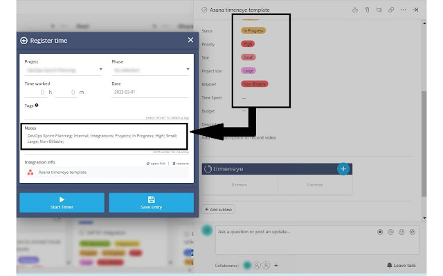Asana timeneye Integration from Chrome web store to be run with OffiDocs Chromium online Asana timeneye Integration from Chrome web store to be run with OffiDocs Chromium online