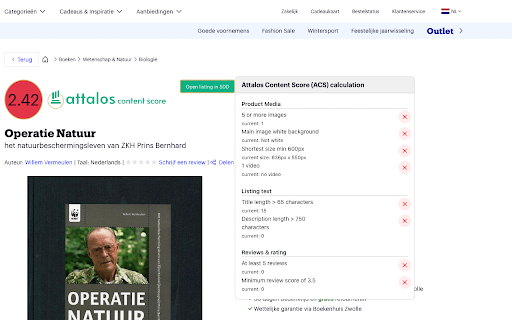 Attalos bol listing content score from Chrome web store to be run with OffiDocs Chromium online Attalos bol listing content score from Chrome web store to be run with OffiDocs Chromium online
