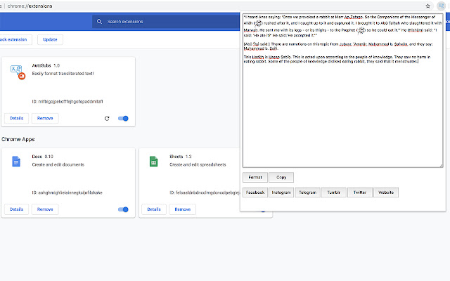 AutoSubs from Chrome web store to be run with OffiDocs Chromium online AutoSubs from Chrome web store to be run with OffiDocs Chromium online