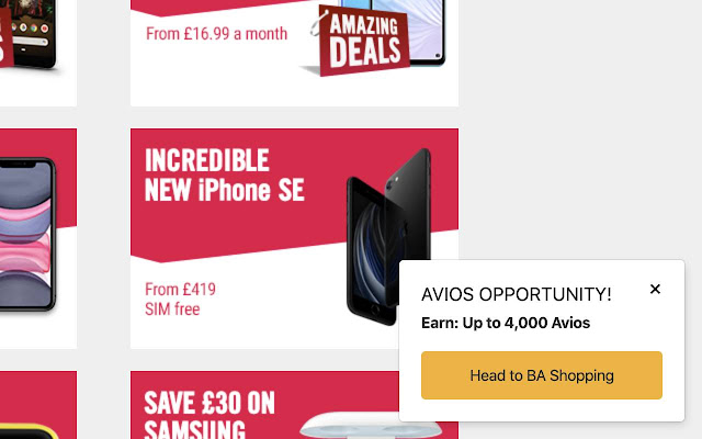 Avios Reminder from Chrome web store to be run with OffiDocs Chromium online Avios Reminder from Chrome web store to be run with OffiDocs Chromium online