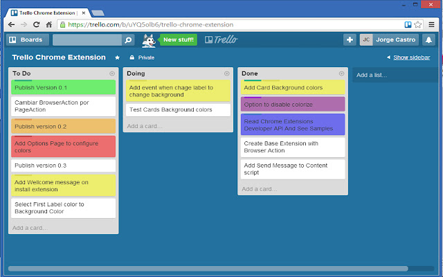 Background Colors Cards for Trello from Chrome web store to be run with OffiDocs Chromium online Background Colors Cards for Trello from Chrome web store to be run with OffiDocs Chromium online