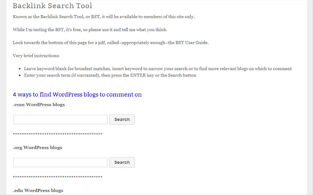Backlink Search Tool from Chrome web store to be run with OffiDocs Chromium online Backlink Search Tool from Chrome web store to be run with OffiDocs Chromium online