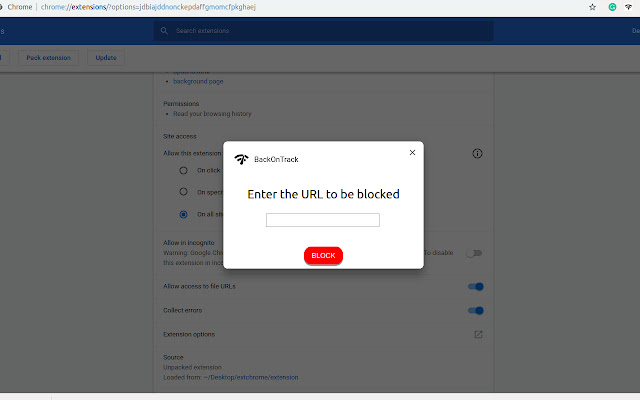 BackOnTrack from Chrome web store to be run with OffiDocs Chromium online BackOnTrack from Chrome web store to be run with OffiDocs Chromium online