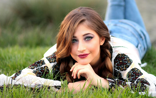 Beautiful girl lying on the grass from Chrome web store to be run with OffiDocs Chromium online Beautiful girl lying on the grass from Chrome web store to be run with OffiDocs Chromium online