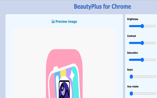 BeautyPlus for Chrome from Chrome web store to be run with OffiDocs Chromium online BeautyPlus for Chrome from Chrome web store to be run with OffiDocs Chromium online
