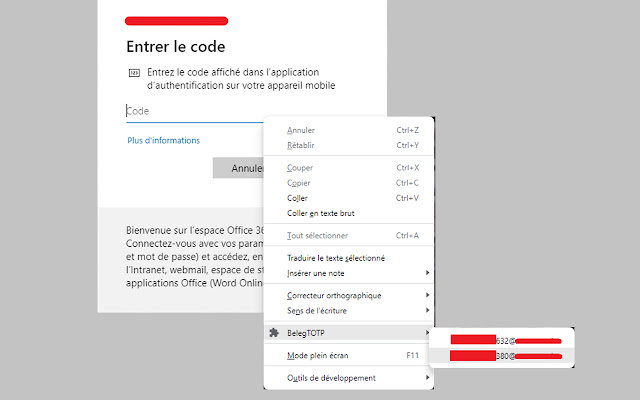 BelegTOTP from Chrome web store to be run with OffiDocs Chromium online BelegTOTP from Chrome web store to be run with OffiDocs Chromium online