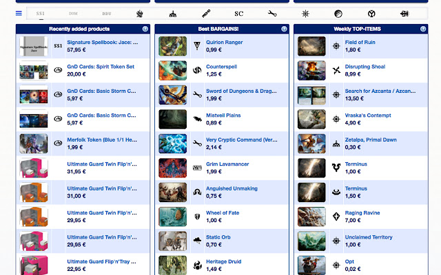 Better Cardmarket (MTG) unofficial from Chrome web store to be run with OffiDocs Chromium online Better Cardmarket (MTG) unofficial from Chrome web store to be run with OffiDocs Chromium online