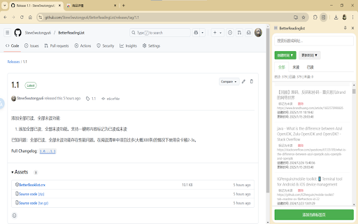 Better Reading List from Chrome web store to be run with OffiDocs Chromium online Better Reading List from Chrome web store to be run with OffiDocs Chromium online