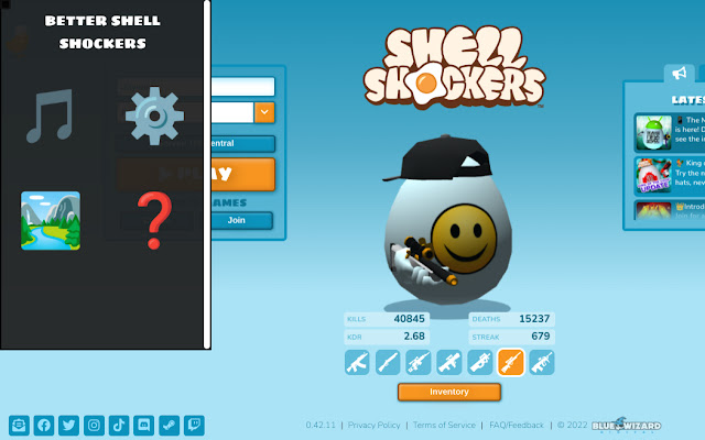 Better Shell Shockers from Chrome web store to be run with OffiDocs Chromium online Better Shell Shockers from Chrome web store to be run with OffiDocs Chromium online