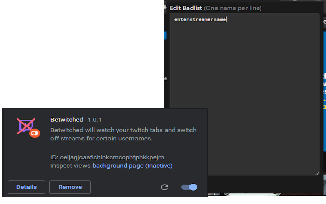 Betwitched from Chrome web store to be run with OffiDocs Chromium online Betwitched from Chrome web store to be run with OffiDocs Chromium online