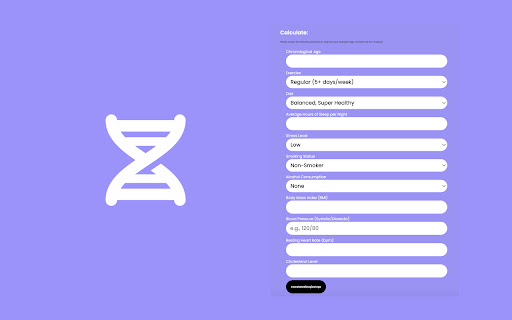 Biological Age Calculator | bioagecalculator.com from Chrome web store to be run with OffiDocs Chromium online Biological Age Calculator | bioagecalculator.com from Chrome web store to be run with OffiDocs Chromium online