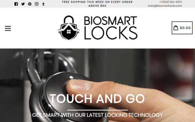 Biosmart Locks: Smart Fingerprint Locks from Chrome web store to be run with OffiDocs Chromium online Biosmart Locks: Smart Fingerprint Locks from Chrome web store to be run with OffiDocs Chromium online
