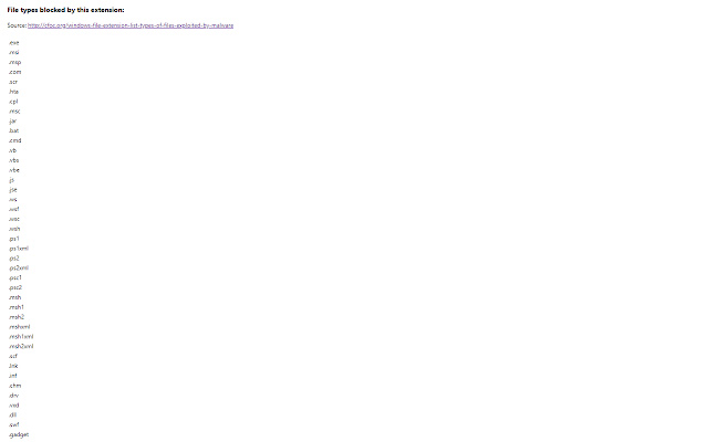 Block Malicious File Downloads from Chrome web store to be run with OffiDocs Chromium online Block Malicious File Downloads from Chrome web store to be run with OffiDocs Chromium online