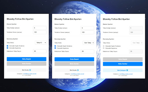 Bluesky Follow Bot from Chrome web store to be run with OffiDocs Chromium online Bluesky Follow Bot from Chrome web store to be run with OffiDocs Chromium online