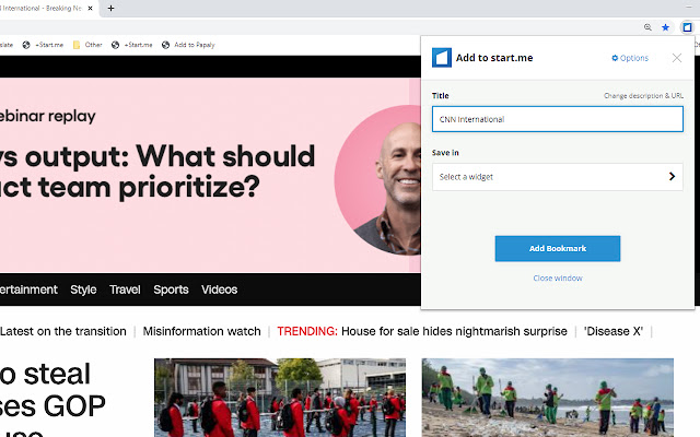 Bookmarker by start.me from Chrome web store to be run with OffiDocs Chromium online Bookmarker by start.me from Chrome web store to be run with OffiDocs Chromium online