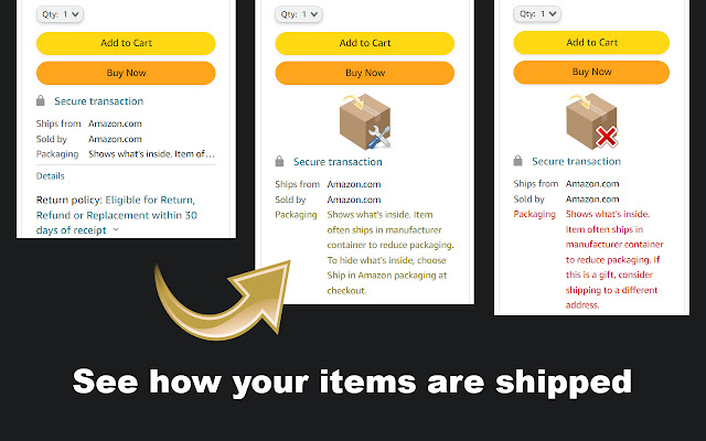 Box Scout Packaging Checker for Amazon from Chrome web store to be run with OffiDocs Chromium online Box Scout Packaging Checker for Amazon from Chrome web store to be run with OffiDocs Chromium online