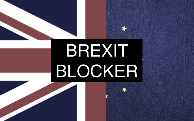 Brexit Blocker from Chrome web store to be run with OffiDocs Chromium online Brexit Blocker from Chrome web store to be run with OffiDocs Chromium online