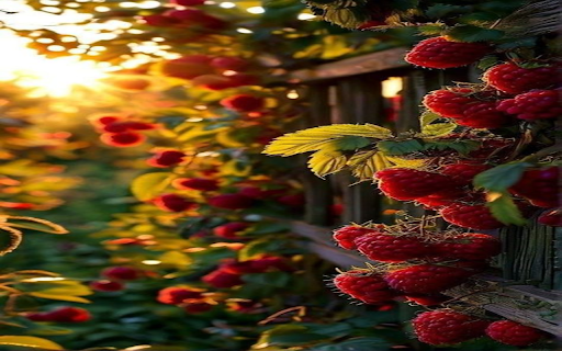 Bright red raspberry garden wallpaper from Chrome web store to be run with OffiDocs Chromium online Bright red raspberry garden wallpaper from Chrome web store to be run with OffiDocs Chromium online