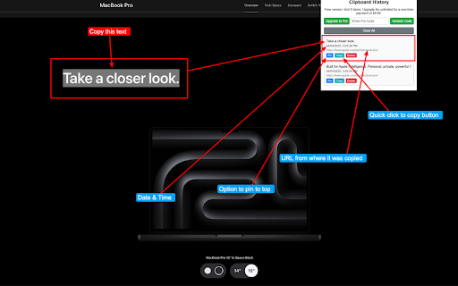 Browser Clipboard History from Chrome web store to be run with OffiDocs Chromium online Browser Clipboard History from Chrome web store to be run with OffiDocs Chromium online