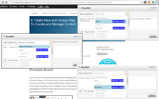 Bundle Post Bundlet from Chrome web store to be run with OffiDocs Chromium online Bundle Post Bundlet from Chrome web store to be run with OffiDocs Chromium online