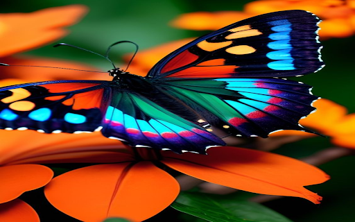 Butterfly on red leaves wallpape from Chrome web store to be run with OffiDocs Chromium online Butterfly on red leaves wallpape from Chrome web store to be run with OffiDocs Chromium online