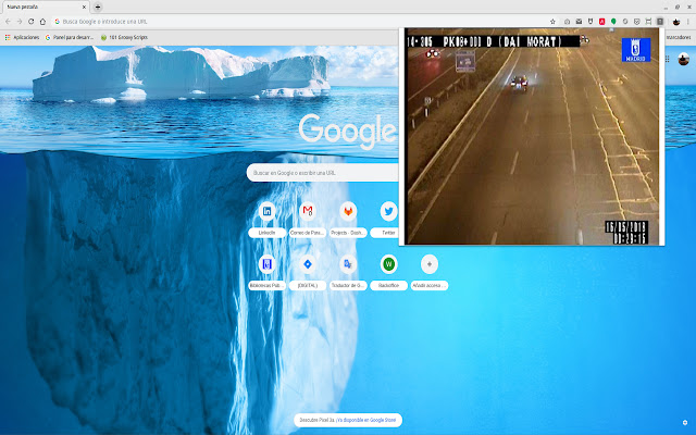Camaras Tráfico Extension from Chrome web store to be run with OffiDocs Chromium online Camaras Tráfico Extension from Chrome web store to be run with OffiDocs Chromium online