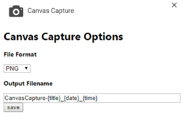 Canvas Capture from Chrome web store to be run with OffiDocs Chromium online Canvas Capture from Chrome web store to be run with OffiDocs Chromium online
