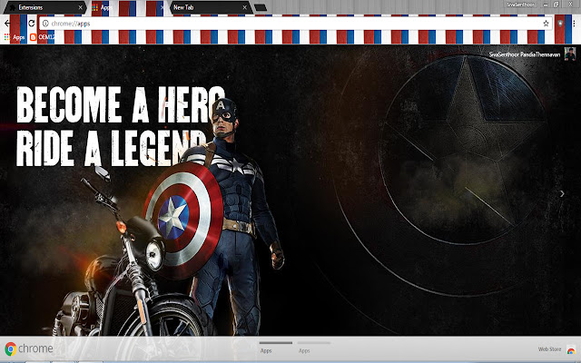 Captain America with Hardley Davidson from Chrome web store to be run with OffiDocs Chromium online Captain America with Hardley Davidson from Chrome web store to be run with OffiDocs Chromium online