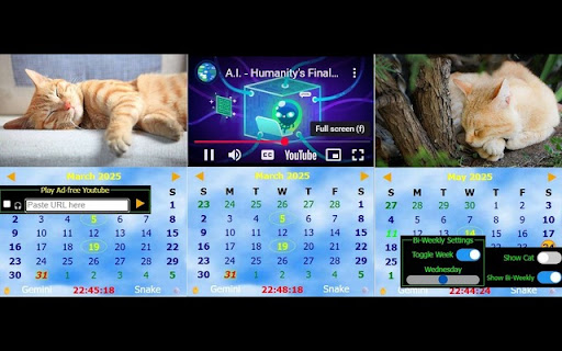 Cat Calendar from Chrome web store to be run with OffiDocs Chromium online Cat Calendar from Chrome web store to be run with OffiDocs Chromium online