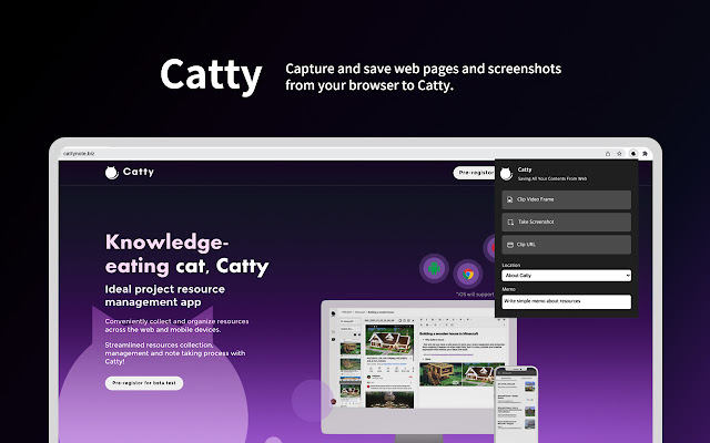 Catty Web Clipper from Chrome web store to be run with OffiDocs Chromium online Catty Web Clipper from Chrome web store to be run with OffiDocs Chromium online