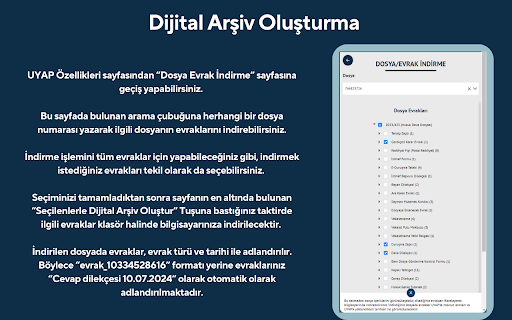 Cübbe UYAP Eklentisi from Chrome web store to be run with OffiDocs Chromium online Cübbe UYAP Eklentisi from Chrome web store to be run with OffiDocs Chromium online